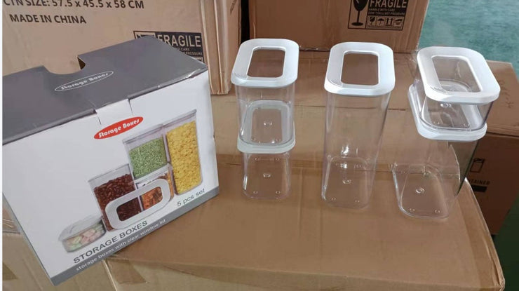 Airtight Transparent Kitchen Skylight Food Storage Container Mein Shop