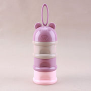 3 Layer Frog Style Portable Baby Food Storage Box Essential Cereal Cartoon Milk Powder Boxes Toddle Kids Formula Milk Container Mein Shop