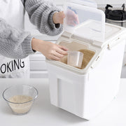 Large Capacity Moistureproof Bucket Container Food Bucket Food Storage Containers FP8 Mein Shop