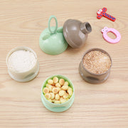 3 Layer Frog Style Portable Baby Food Storage Box Essential Cereal Cartoon Milk Powder Boxes Toddle Kids Formula Milk Container Mein Shop