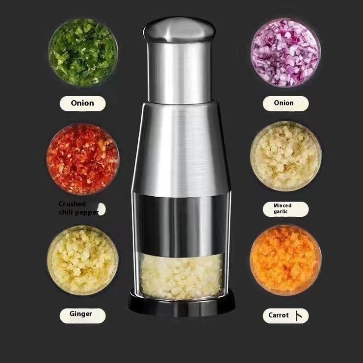 Onion pounder garlic Stainless steel garlic press Mein Shop