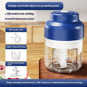 Electric Meshed Garlic Device Wireless Mini Garlic Press Automatic Stirring Mein Shop