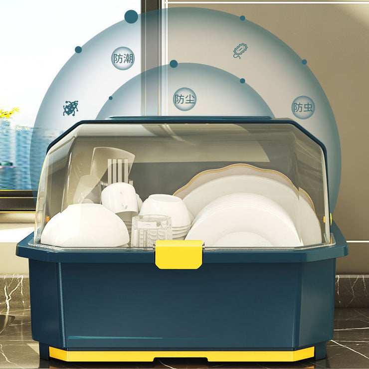 Tableware Storage Box Drain Dish Rack Kitchen Household Cup Holder Dish Rack Plastic Mein Shop