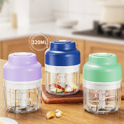 Electric Meshed Garlic Device Wireless Mini Garlic Press Automatic Stirring Mein Shop