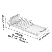 Kitchen Single-layer Dish Rack Mein Shop