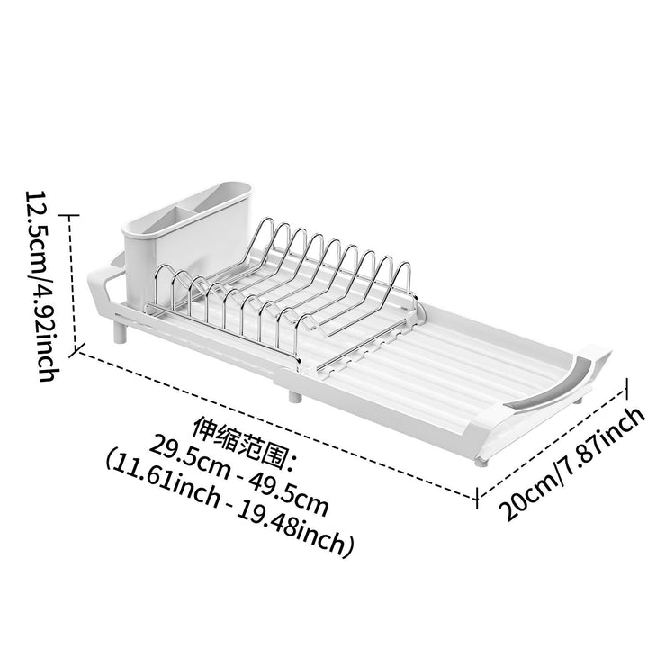 Kitchen Single-layer Dish Rack Mein Shop