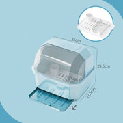 Tableware Storage Box Drain Dish Rack Kitchen Household Cup Holder Dish Rack Plastic Mein Shop