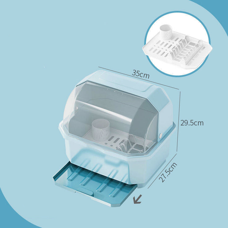 Tableware Storage Box Drain Dish Rack Kitchen Household Cup Holder Dish Rack Plastic Mein Shop