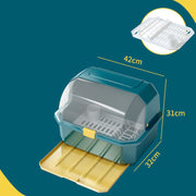 Tableware Storage Box Drain Dish Rack Kitchen Household Cup Holder Dish Rack Plastic Mein Shop