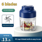 Electric Meshed Garlic Device Wireless Mini Garlic Press Automatic Stirring Mein Shop