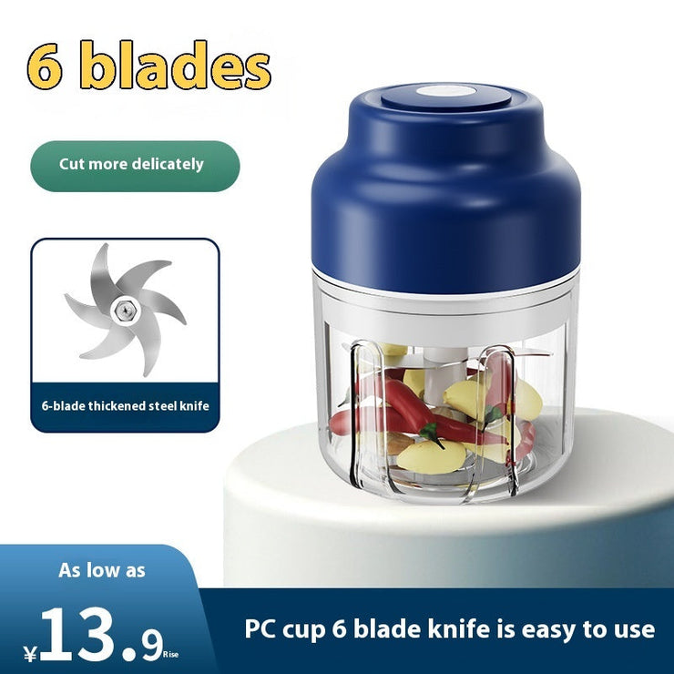 Electric Meshed Garlic Device Wireless Mini Garlic Press Automatic Stirring Mein Shop