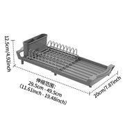 Kitchen Single-layer Dish Rack Mein Shop