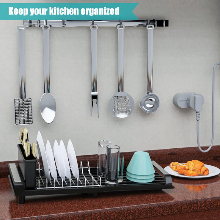 Kitchen Single-layer Dish Rack Mein Shop