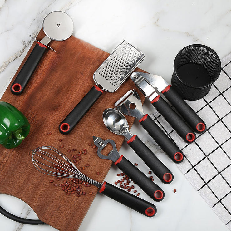 Kitchen Tool Set Can Opener Garlic Press Egg Beater Mein Shop