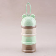 3 Layer Frog Style Portable Baby Food Storage Box Essential Cereal Cartoon Milk Powder Boxes Toddle Kids Formula Milk Container Mein Shop