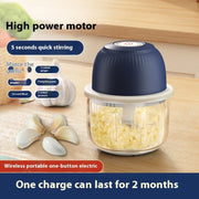Mini Wireless Electric Food Garlic Press Electric Mein Shop
