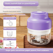 Electric Meshed Garlic Device Wireless Mini Garlic Press Automatic Stirring Mein Shop