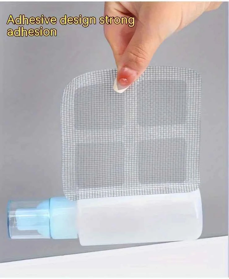 10/20pcs Floor Drain Sticker, Insect-proof Self-adhesive Bathroom Hair Filter Net, Sewer Filter, Kitchen Anti-blocking Mesh Net