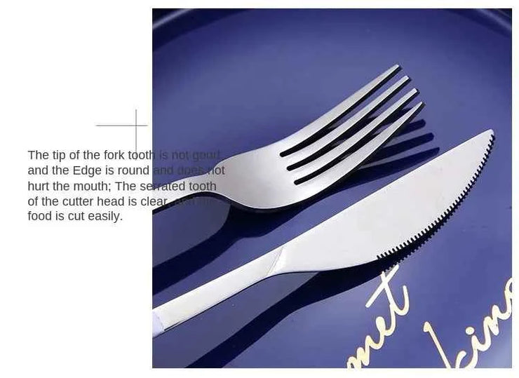 Kitchen Accessories Supplies 3pcs Reusable Wood Stainless Steel Cutlery Forks/spoons/cutlery 4 Kinds of