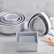 Heart Shaped Cake Pan with Removable Bottom Anodized Aluminum Wedding Birthday Baking Cake Tin Cheesecake Pan Chiffon Cake Mold