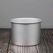 1 Piece Round Cake Pan with Removable Bottom, Cheesecake  Chiffon  Mold Baking Mould Anodized Aluminum 10cm Deep baking pan