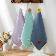 Kitchen Wipe Kitchen Cleaning Microfiber Towel Microfiber Absorbent Cloth Kitchen Towels Hand Towel Handkerchief Dishcloths