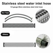 Faucets Kitchen Standing Faucet Bathroom Faucet Single Handle Basin Taps Hot & Cold Water Tap Chrome Plated Sink Faucets