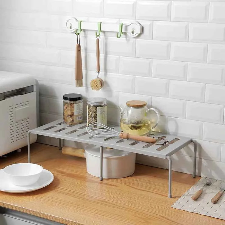 Kitchen Retractable Shelves, Cupboard Dish Racks, Kitchenware Condiment Storage Racks, Kitchen Spice Racks Storage Shelves
