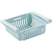 Kitchen Organizer Adjustable Kitchen Refrigerator Storage Rack Fridge Freezer Shelf Holder Pull-out Drawer Organiser Space Saver