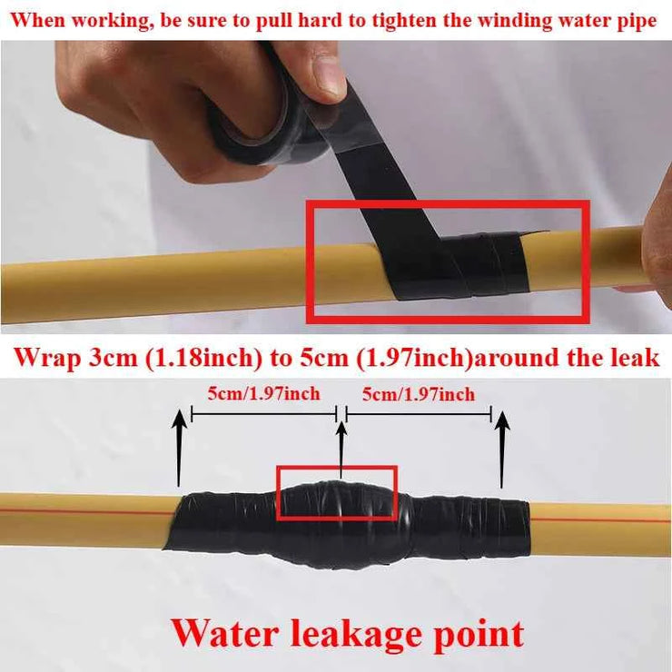 Super Strong Waterproof Stop Leaks Seal Repair Performance Silicone Adhesive Insulating Duct Tapes