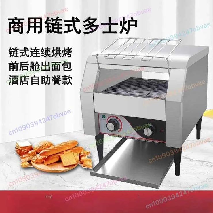 Chain Toaster Commercial Crawler Square Charter Turtle Driver Roaster Automatic Hotel Breakfast Toaster