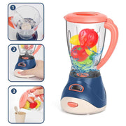 Kids Pretend Play Kitchen Home Appliances Set Toy Household Coffee Maker Mixer Toaster Vacuum Cleaner Playset for Children Gifts
