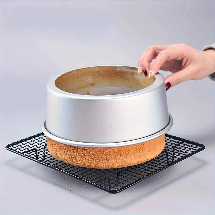 1pc-6 Inch Removable Bottom Cake Pans Round Heart Square Cake Mold Non-Stick Baking Pans