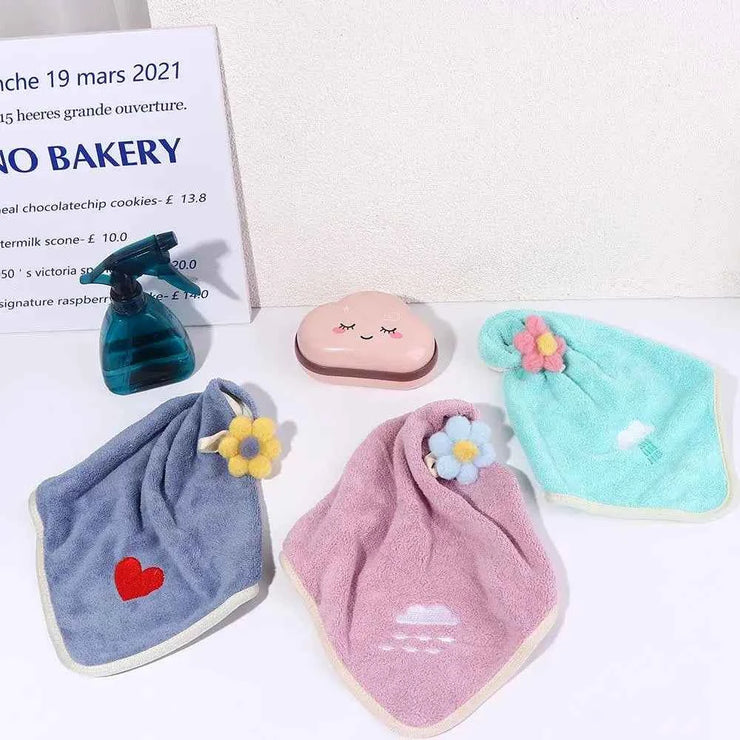 Kitchen Wipe Kitchen Cleaning Microfiber Towel Microfiber Absorbent Cloth Kitchen Towels Hand Towel Handkerchief Dishcloths