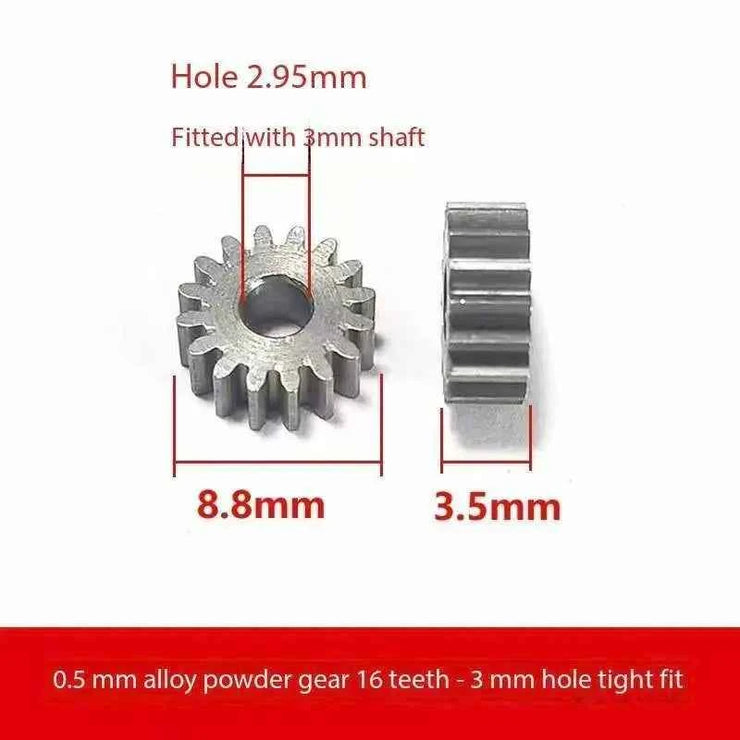 Complete range of kitchen appliance gear accessories, including various models of gears.