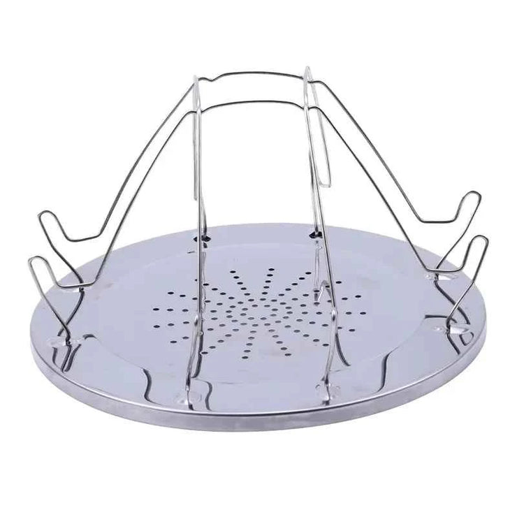 Toaster Rack Simple Portable Stainless Steel Toast Outdoor Camping Folding Multi-Purpose Stove Grill