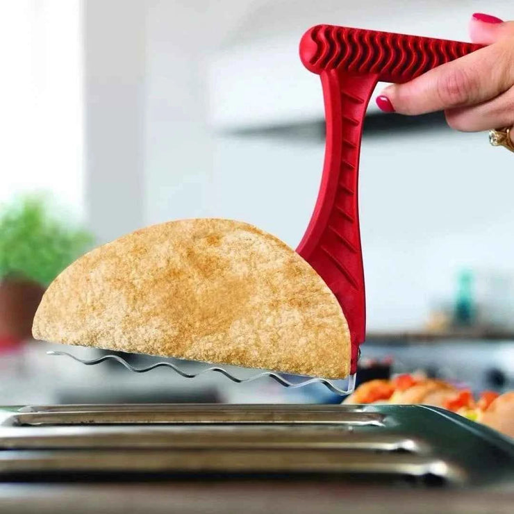 BUYYES Tortilla Toaster Burrito Maker Tool Small Rust-proof Non-stick Easy to Use Convenient Healthy All Standard Toaster Toast