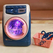 Kids Pretend Play Kitchen Home Appliances Set Toy Household Coffee Maker Mixer Toaster Vacuum Cleaner Playset for Children Gifts