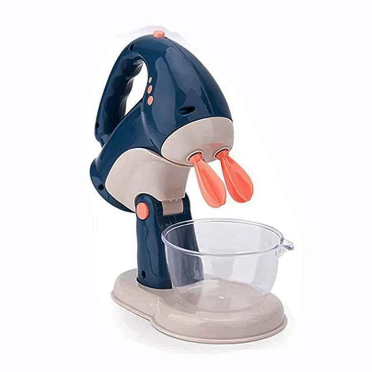 Kids Pretend Play Kitchen Home Appliances Set Toy Household Coffee Maker Mixer Toaster Vacuum Cleaner Playset for Children Gifts