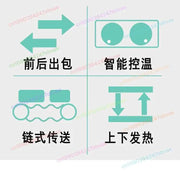 Chain Toaster Commercial Crawler Square Charter Turtle Driver Roaster Automatic Hotel Breakfast Toaster