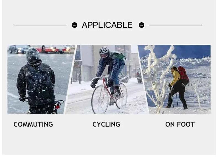 Autumn Winter Outdoor Cycling Gloves Gym Fitness Sports Running Warm Touch Screen Nonslip Gloves Motorcycle Gloves Men Black