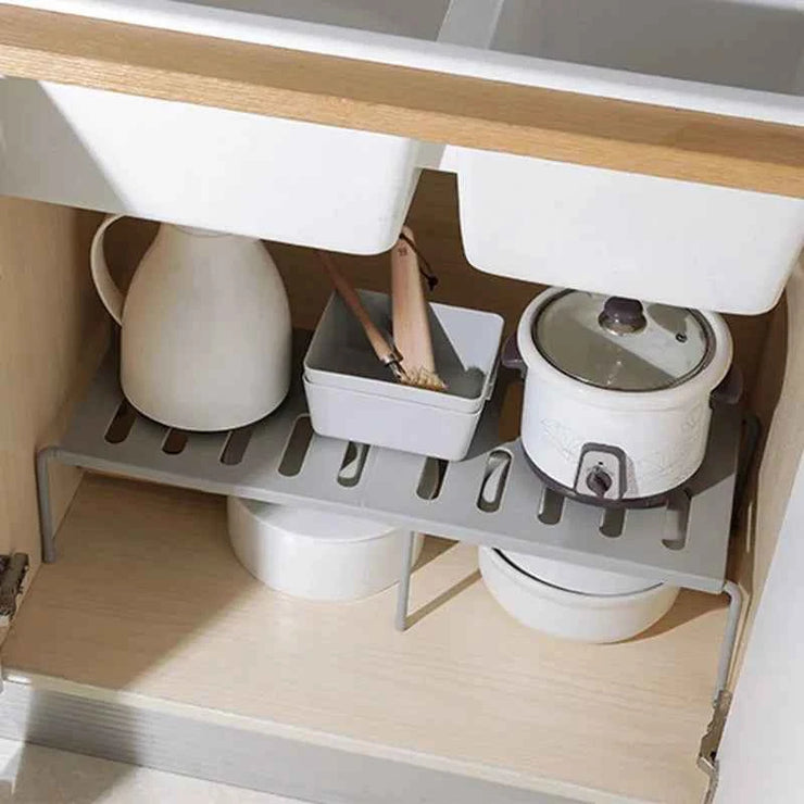 Kitchen Retractable Shelves, Cupboard Dish Racks, Kitchenware Condiment Storage Racks, Kitchen Spice Racks Storage Shelves
