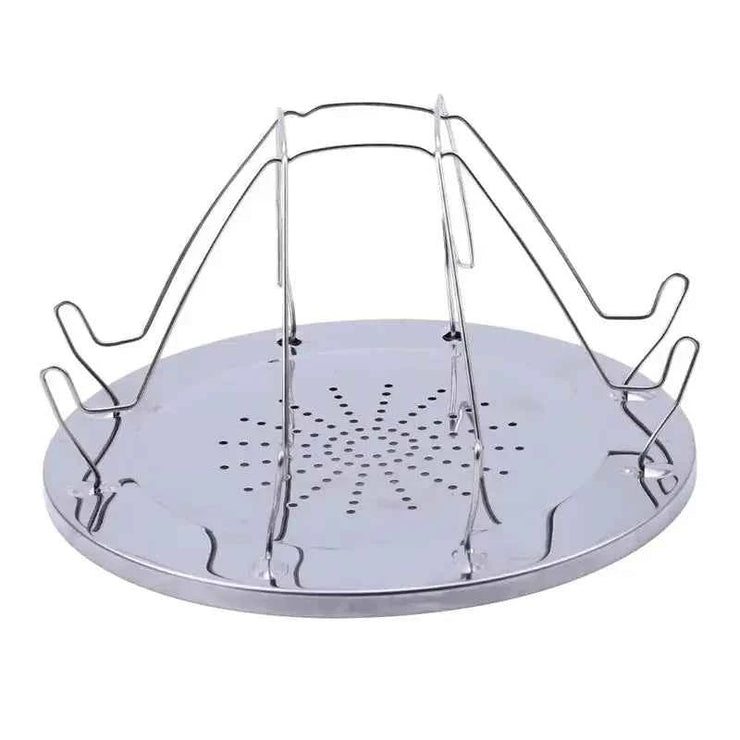 Toaster Rack Simple Portable Stainless Steel Toast Outdoor Camping Folding Multi-Purpose Stove Grill