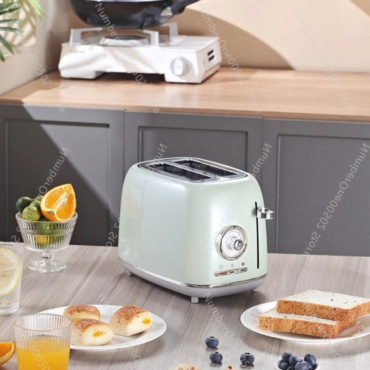 2 Slice Toaster for Home Use Breakfast Sandwich Maker Multifunction Bread Warmer Portable Toasting Machine Mein Shop