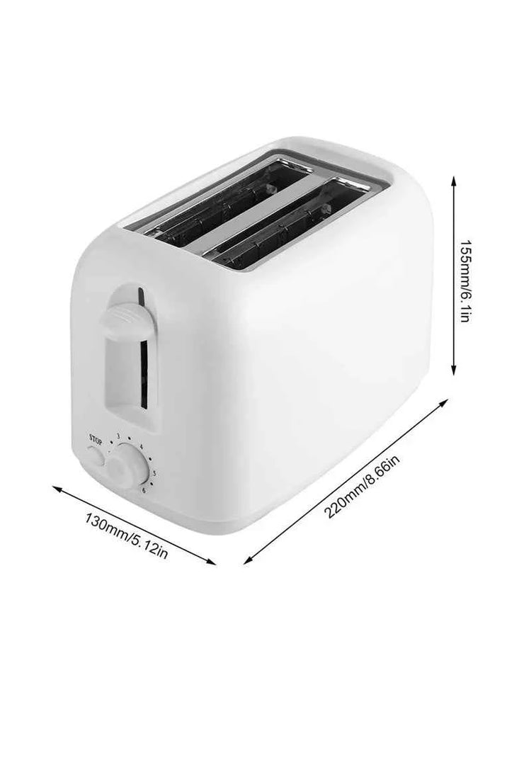 110V/220V Home Toaster 6 Modes 2 Slice Bread Toast Maker Automatic Breakfast Machine One-Click Operation Sandwich Maker 2023 New