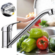 Faucets Kitchen Standing Faucet Bathroom Faucet Single Handle Basin Taps Hot & Cold Water Tap Chrome Plated Sink Faucets