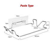 Kitchen Trash Rack Cabinet Door Bags Stainless Steel Closet Garbage Storage Holder