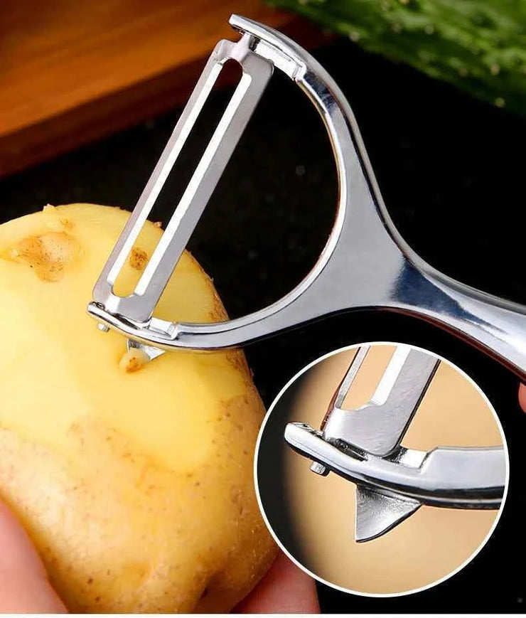 1PC Stainless Steel Vegetable Peeler Potato Peeler Multi-function Carrot Grater Fruit Tools Kitchen Accessories Cuisine Pelador