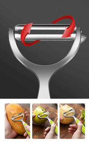1PC Stainless Steel Vegetable Peeler Potato Peeler Multi-function Carrot Grater Fruit Tools Kitchen Accessories Cuisine Pelador