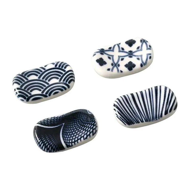 Kitchen Tools Rest Ceramic Chopsticks Stand Tableware Chopsticks Spoon Rack Chopsticks Holder